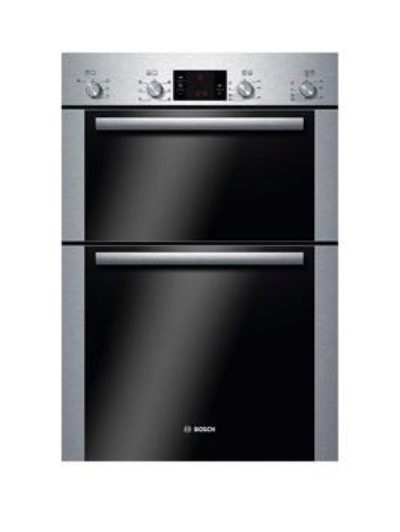 Bosch Hbm43B250B Classixx 60Cm Built-In Double Multi-Function Oven - Brushed Steel